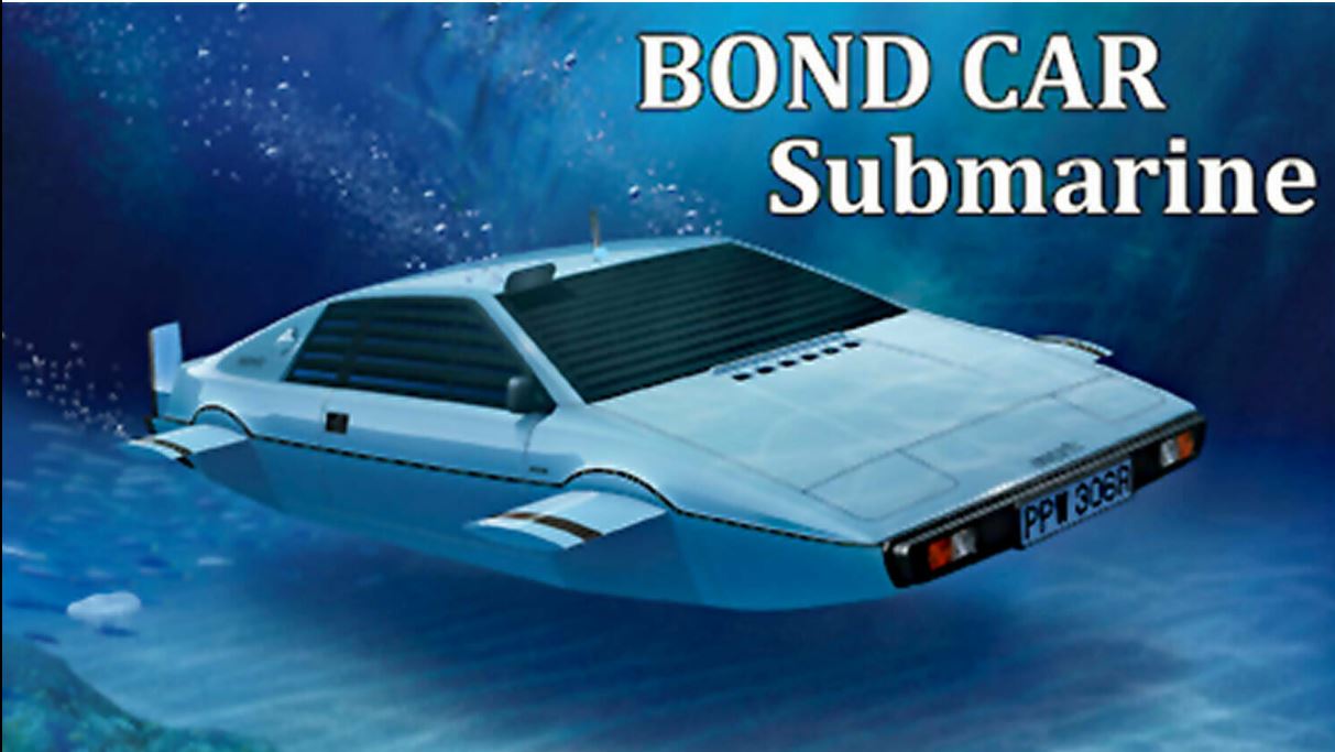 Fujimi Bond Car Submarine, 1/24 Scale, F091921