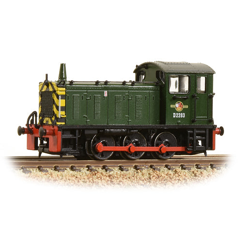 SH Graham Farish 371-050C Class 04 D2283 BR Green Warning Stripes ** PRE-OWNED BUT IN "AS NEW" CONDITION COMPLETE WITH BOX - N GAUGE