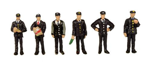 Graham Farish 379-318 Station Staff 1960/70s (6) Figure Set - N Scale