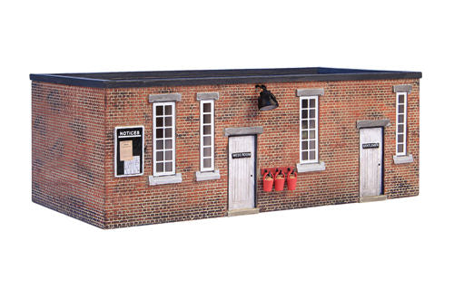 Graham Farish 42-0054 Scenecraft Depot Mess Room and Toilet (Pre-Built) - N Scale