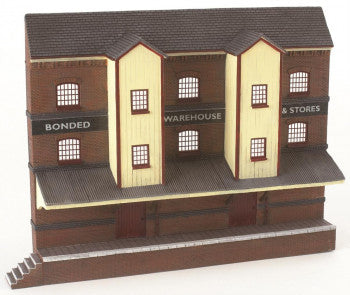 Graham Farish 42-204 Low Relief Bonded Warehouse - N Scale