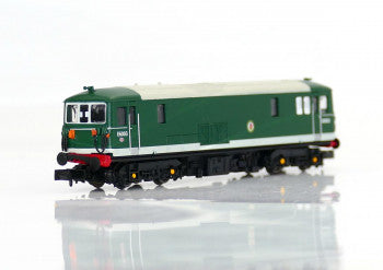 Gaugemaster GM2210201 Class 73 Diesel Locomotive Number E6003 in BR Green Livery - N Gauge