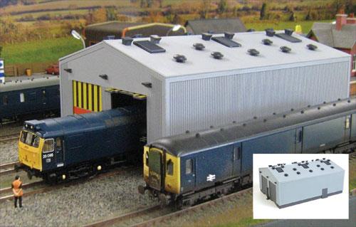 Gaugemaster GM406 Fordhampton Locomotive Depot (Plastic Kit) - OO / HO Scale