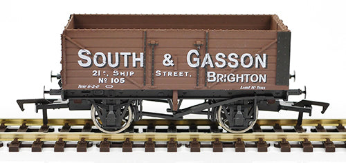 Gaugemaster GM4410201 7 Plank Wagon South & Gasson 105 Brighton