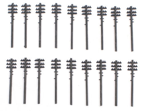 Gaugemaster / Kestrel GMKD14 Telegraph Poles Kit - N Scale