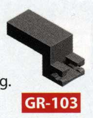 Peco GR-103 Coupling Pockets (8 items) for use with GR-102 - OO9 Gauge