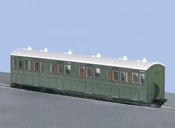 Peco GR-401U Composite Bogie Coach (Unnumbered) in Southern Railway Livery - OO9 Gauge