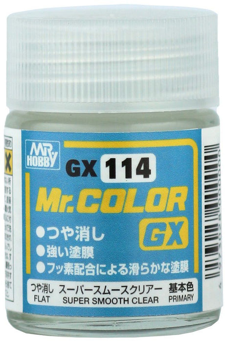 Mr Hobby/Mr Color GX114 Flat Super Smooth Clear