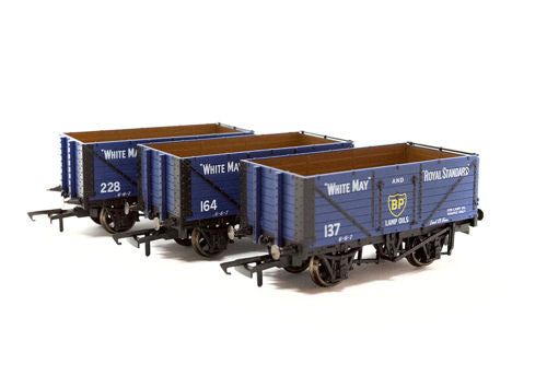Golden Valley Hobbies GV6016 Pack of three 7-plank open wagons "Allied Steel and Wire" (OO Scale)