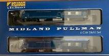 MON Graham Farish 371-740 Midland Pullman 6 Car Unit in Nanking Blue Livery - N Gauge ** Ex Shop Stock **