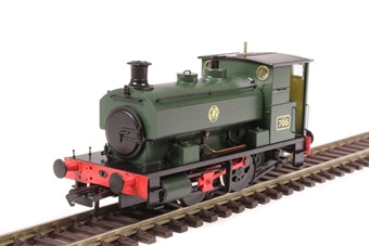 Hattons Originals H4-AB14-002 Andrew Barclay 0-4-0ST 14” 2047 ‘705’ in GWR green with shirtbutton roundel (DCC Ready - 6 Pin)