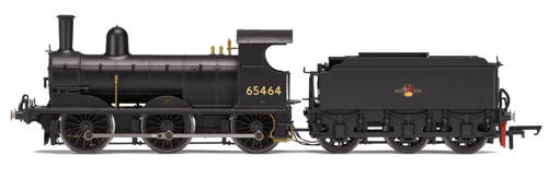 Hornby R3416 Class J15 0-6-0 Steam Locomotive Number 65464 in BR Black with Late Crest - OO Gauge