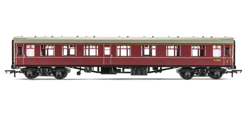 Hornby R4350 Railroad Mk1 1st/2nd Class Coach M15625 BR Maroon - OO Scale