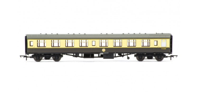 Hornby R4708 BR Mk1 Coach Corridor 2nd Class in BR Chocolate / Cream Livery - OO Gauge ** Discontinued item - last one in stock **
