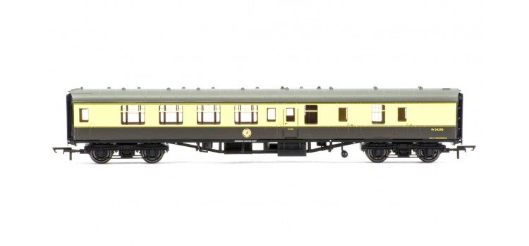 Hornby R4710 BR Mk1 Coach Corridor Brake 2nd Class Chocolate / Cream - OO Scale
