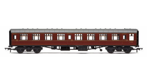 Hornby R4783 Mk1 SK 2nd Class Coach Number E24693 in BR Maroon Livery - OO Gauge