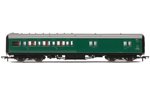 Hornby R4840 Maunsell (ex SR) 4 Compartment 2nd Class Brake Coach S3232S BR - OO Gauge