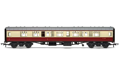 Hornby R4847 Mk1 CK 1st / 2nd Class Coach Number M15185 in BR Crimson / Cream Livery - OO Gauge