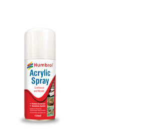 Humbrol Acrylic Spray AD6080 Green Grass Nr 80 (Matt) - 150ml   ** Personal Shoppers Only - Not Available on Mail Order**