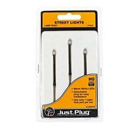 Just Plug JP5633 Street Lights (3) - OO / HO Scale
