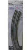 Kato 20-185 N R480/447 Double Track Superelevated Curve - 2 pieces (480/447mm radius) - N Gauge