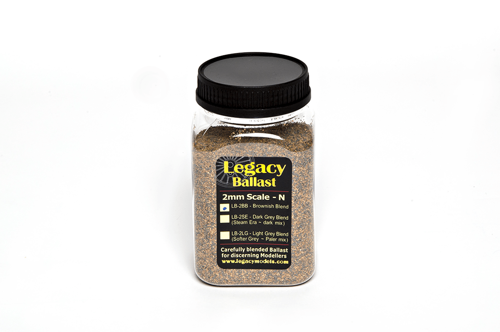 Legacy Ballast LB-2BB Brownish Blend (Suitable for N Scale)