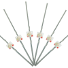 DCC Concepts LED-RDM Mini Butterfly Type LEDs - Red 6 x 1.6mm (with resistors) ** Limited Availability from supplier at this price **