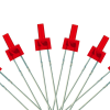 DCC Concepts LED-RDT Tower Type LEDs - Red 6 x 2mm (with resistors) ** Limited Availability from supplier at this price **