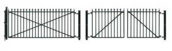 Peco LK-742 GWR Spear Fencing Kit (Ramp Panels, Gates and Posts) - O Scale