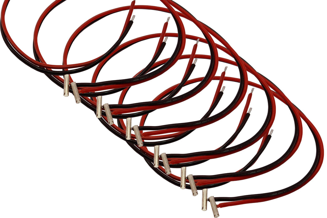 DCC Concepts LTK-C100.6 Pre-wired Phosper Bronze Legacy Rail Joiners for Code 100 Track - OO / HO Gauge