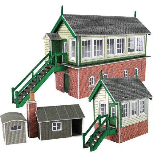 N Gauge Model Railway Houses Pack Of 18 Easy Build Card Kits Scale 1:148 S40