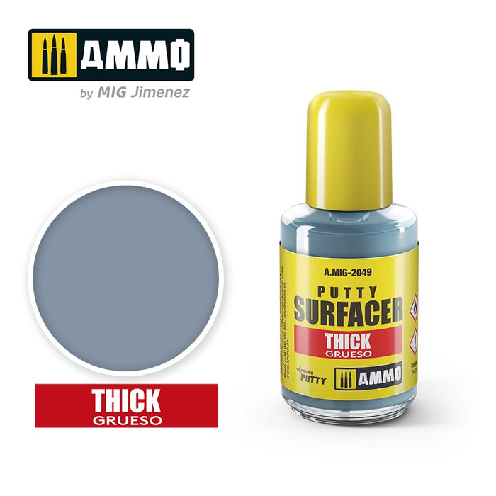 Ammo Mig A.Mig-2049 Putty Surfacer - Thick, 30 ml