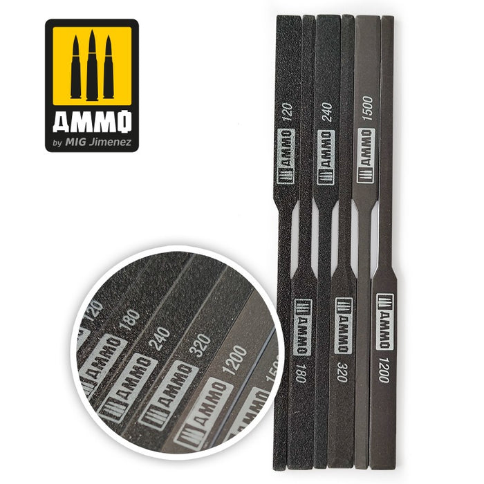 Ammo Mig 8567 Tapered Sanding Sticks