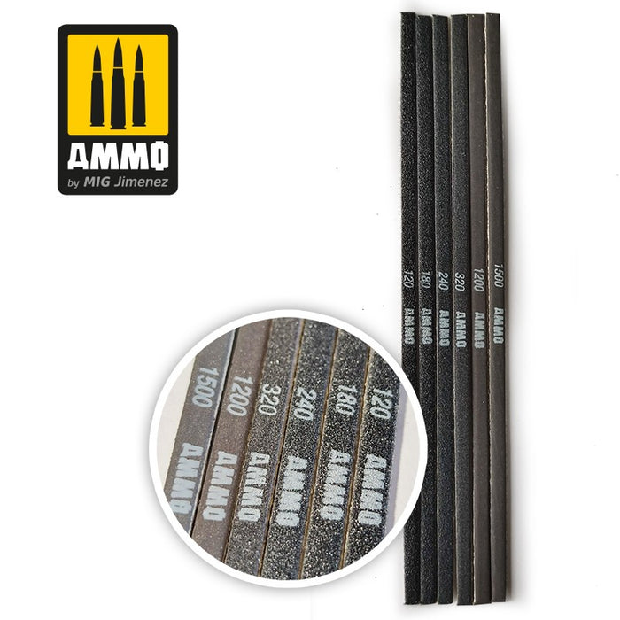Ammo Mig-8568 Contoured Sanding Sticks