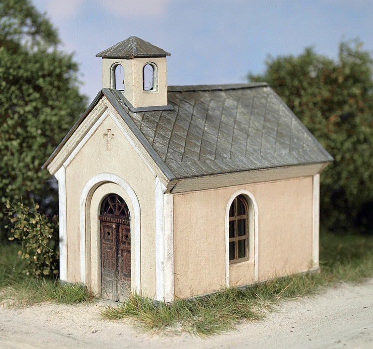 Model Scene 98510 Small Chapel Kit (Laser Cut) - HO Scale