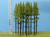 Model Scene MK150 Larch Trees (5) Medium with Trunk (140mm - 160mm high)