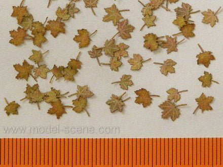 Model Scene L8-101 Maple Leaves - Autumn (Suitable for Scales 1:72 to 1:87)