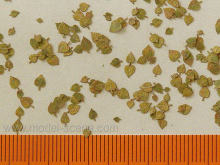 Model Scene L8-103 Linden Leaves - Extra Colours Autumn (Suitable for Scales 1:72 to 1:87)