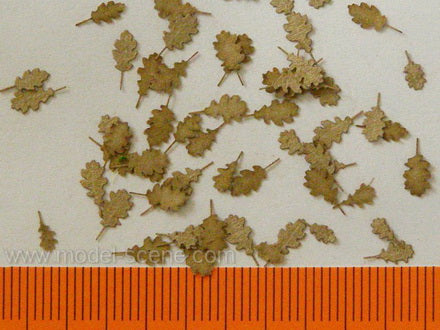 Model Scene L8-202 Oak - Dry Leaves - Red Colour (Suitable for Scales 1:72 to 1:87)