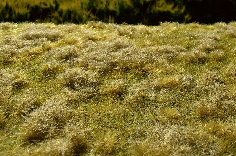 Model Scene F523 Grass Mat Fallow Field - Late Summer (OO Scale)