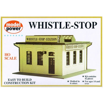 Modelpower 444 HO Scale Whistle Stop Station Kit