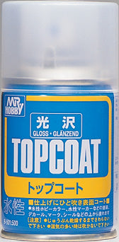Mr Hobby B501 Topcoat Gloss - Aerosol 88ml (Water Based)   ** Please note that due to UK postal regulations this product is not available to purchase by mail order **