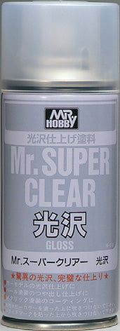 Mr Hobby B-513 - Mr Super Clear Gloss  - 170ml Aerosol *** Personal Shoppers Only - Not available by Post***