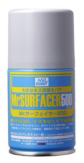 Mr Hobby B-506 Mr Surfacer (Primer) 500 - 100ml Aerosol *** Personal Shoppers Only - Not available by Post***