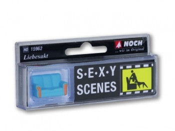 Noch 15962 Lovers in Action (Seat) Sexy Scenes Figure Set - OO/HO Scale