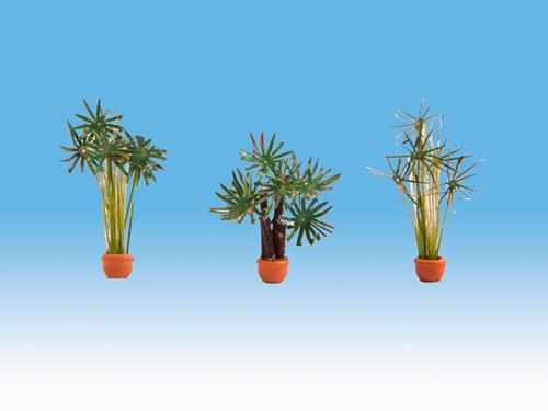 Noch 14024 Palms & Ornamental Plants (3) - (OO / HO Scale)