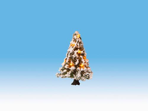Noch 22110 Christmas Illuminated Tree with 10 LEDs 5cm - Suitable for N,HO and OO Scales