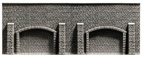 Noch 34859 Extra Long Arcade Wall (39.6cm x 7.4cm) - N Scale