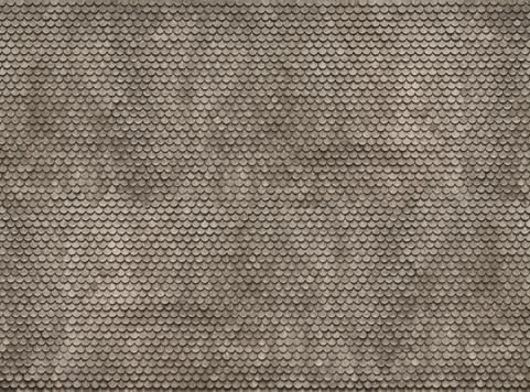 Noch 56691 Plain Grey Tile 3D Cardboard Sheet 25cm x 12.5cm (OO / HO Scale)