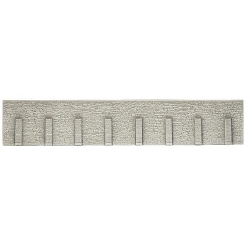 Noch 58067 Extra Long Retaining Wall Natural Stone Hard Foam 66cm x 12.5cm - HO/OO Scale